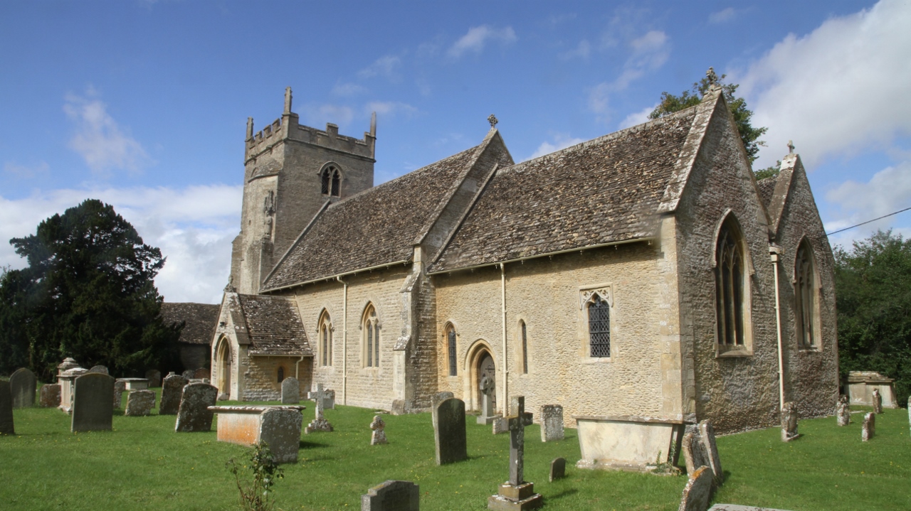 St Stephen church in Clanfield, Oxfordshire