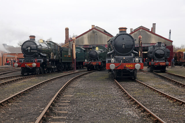Didcot Railway Centre — Castles and tank engines