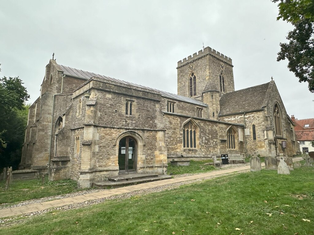 South west of St Peter & St Paul, Wantage