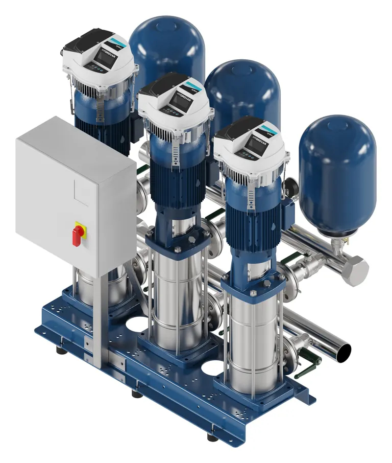 Lowara GHVR variable-speed pressure booster set