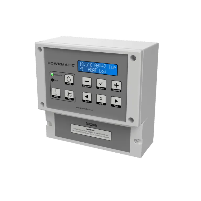 Powrmatic MC200 controller — manufacturer product photograph