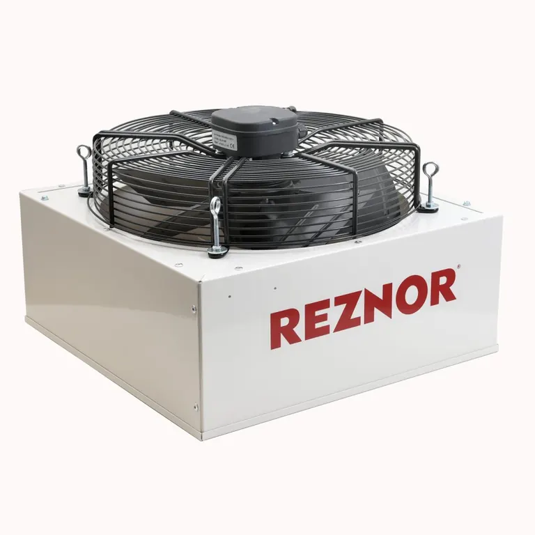 Reznor DS destratification fan — manufacturer product photograph