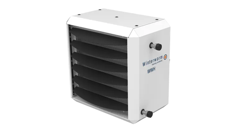 Winterwarm WWH water-fed unit — manufacturer product photograph